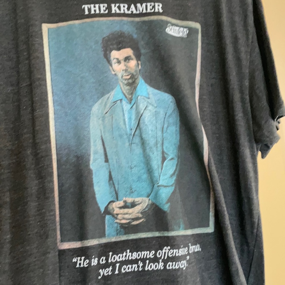 Homage Kramer Seinfeld XL men’s shirt